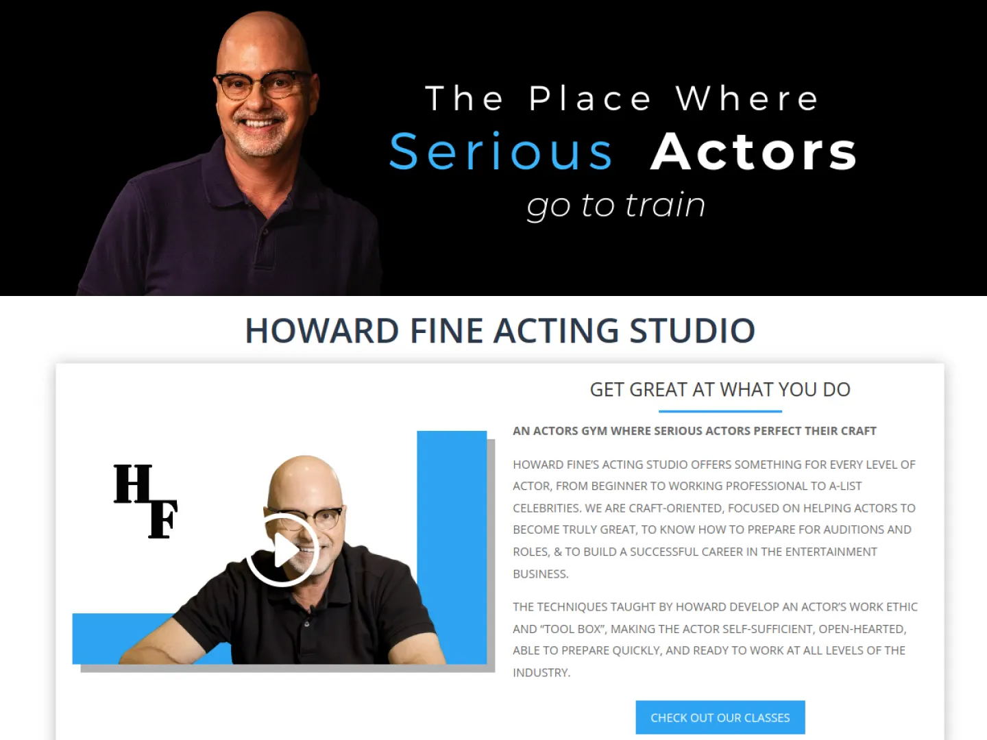 Howard Fine website